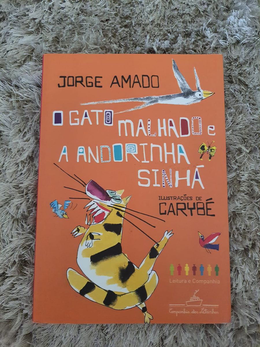 Livro O Gato Malhado E A Andorinha Sinh Jorge Amado Livro Companhia