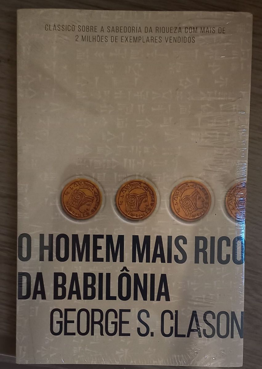 Livro O Homem Mais Rico da Babilônia Livro Harper Collins Nunca