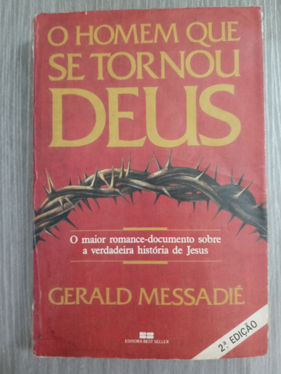 Livro O Homem Que Se Tornou Deus Livro Usado 52673004 Enjoei