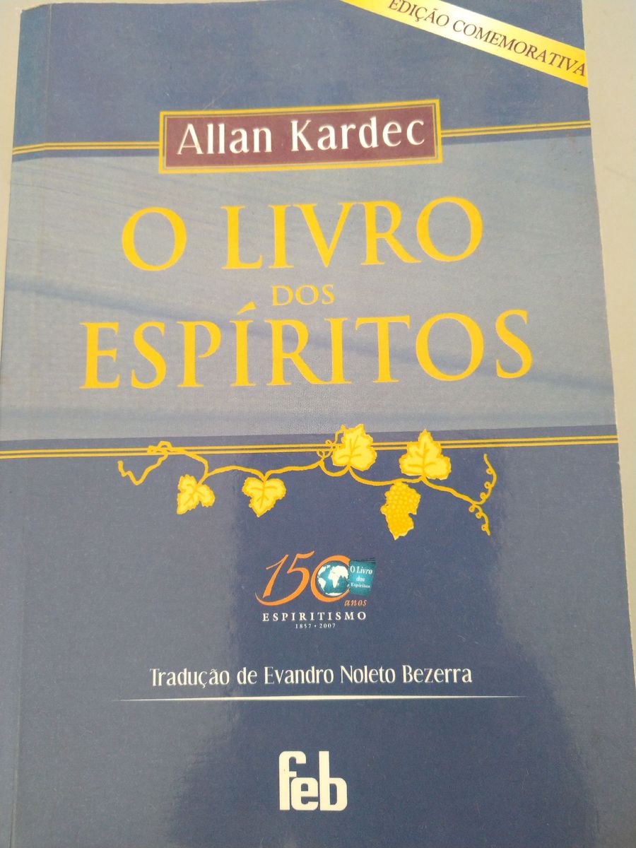 Livro O Livro Dos Espíritos Livro Feb Usado 61819742 enjoei