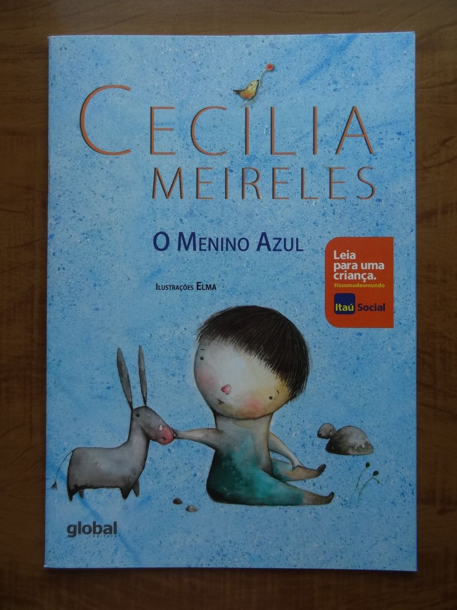 Livro O Menino Azul De Cec Lia Meireles Livro Global Usado