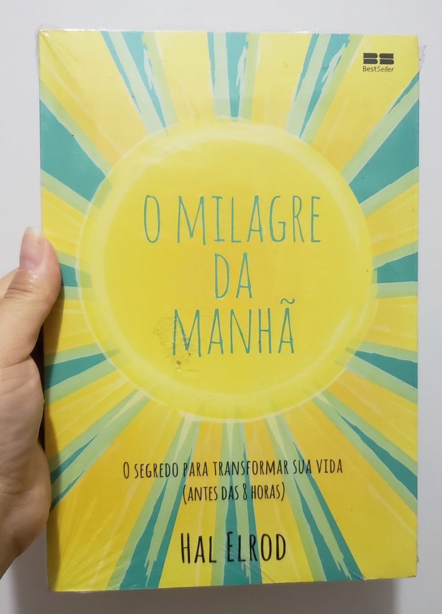 Livro O Milagre da Manhã O Segredo para Transformar Sua Vida antes