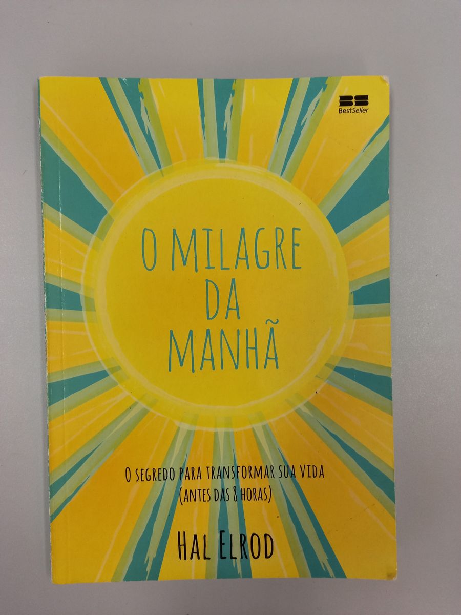 Livro O Milagre da Manhã O Segredo para Transformar Sua Vida antes