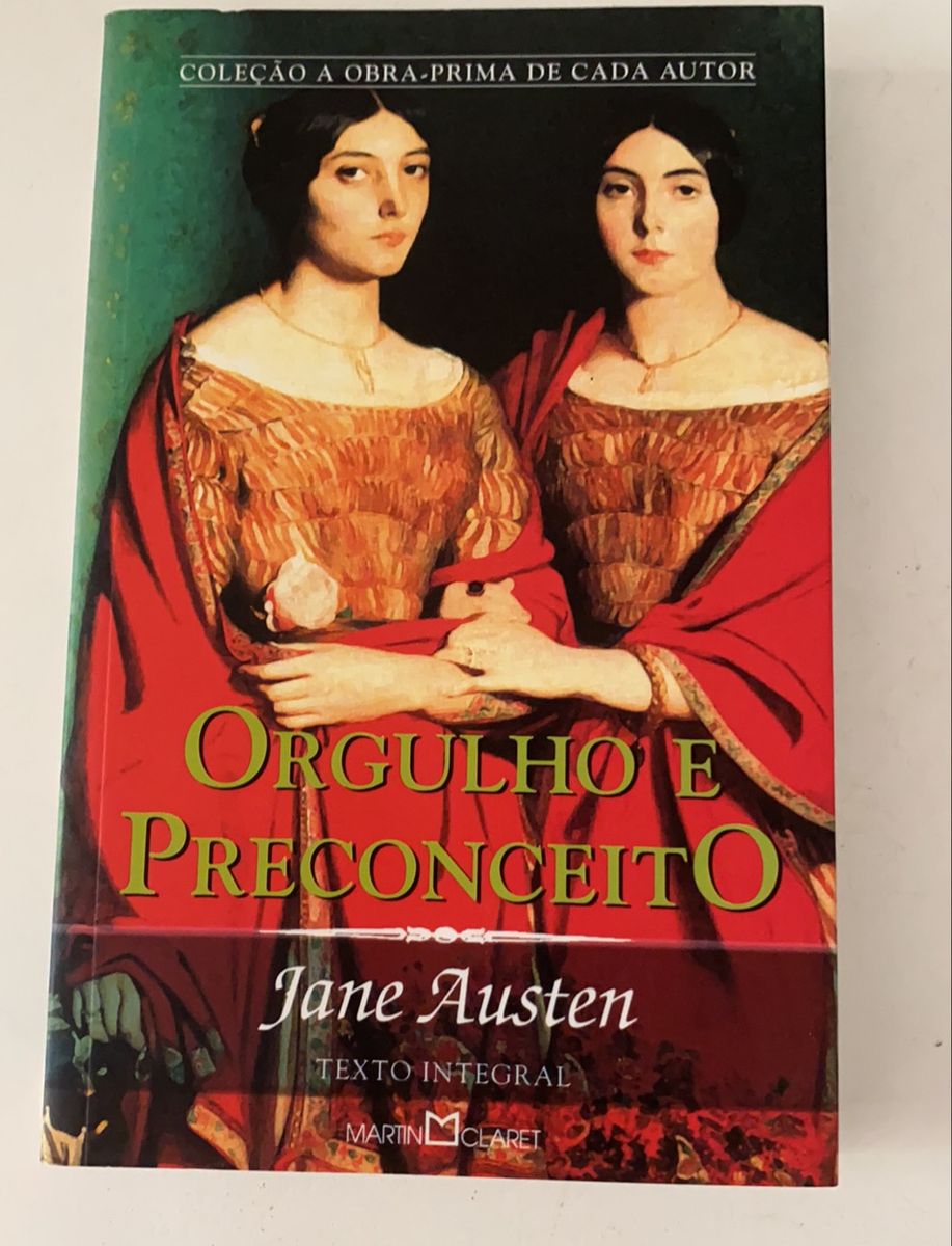 Livro Orgulho E Preconceito Jane Austen Livro Martin Claret Usado