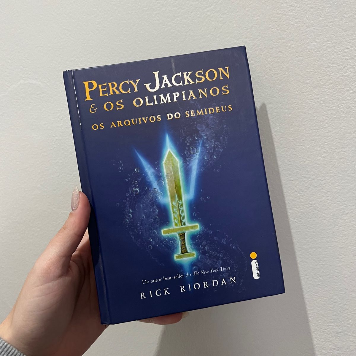 Livro Os Arquivos do Semideus Percy Jackson e Os Olímpianos Livro