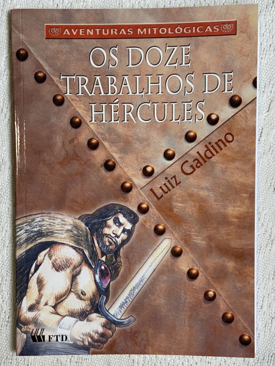 Livro Os Doze Trabalhos De Hercules Livro Ftd Usado 65161736 Enjoei