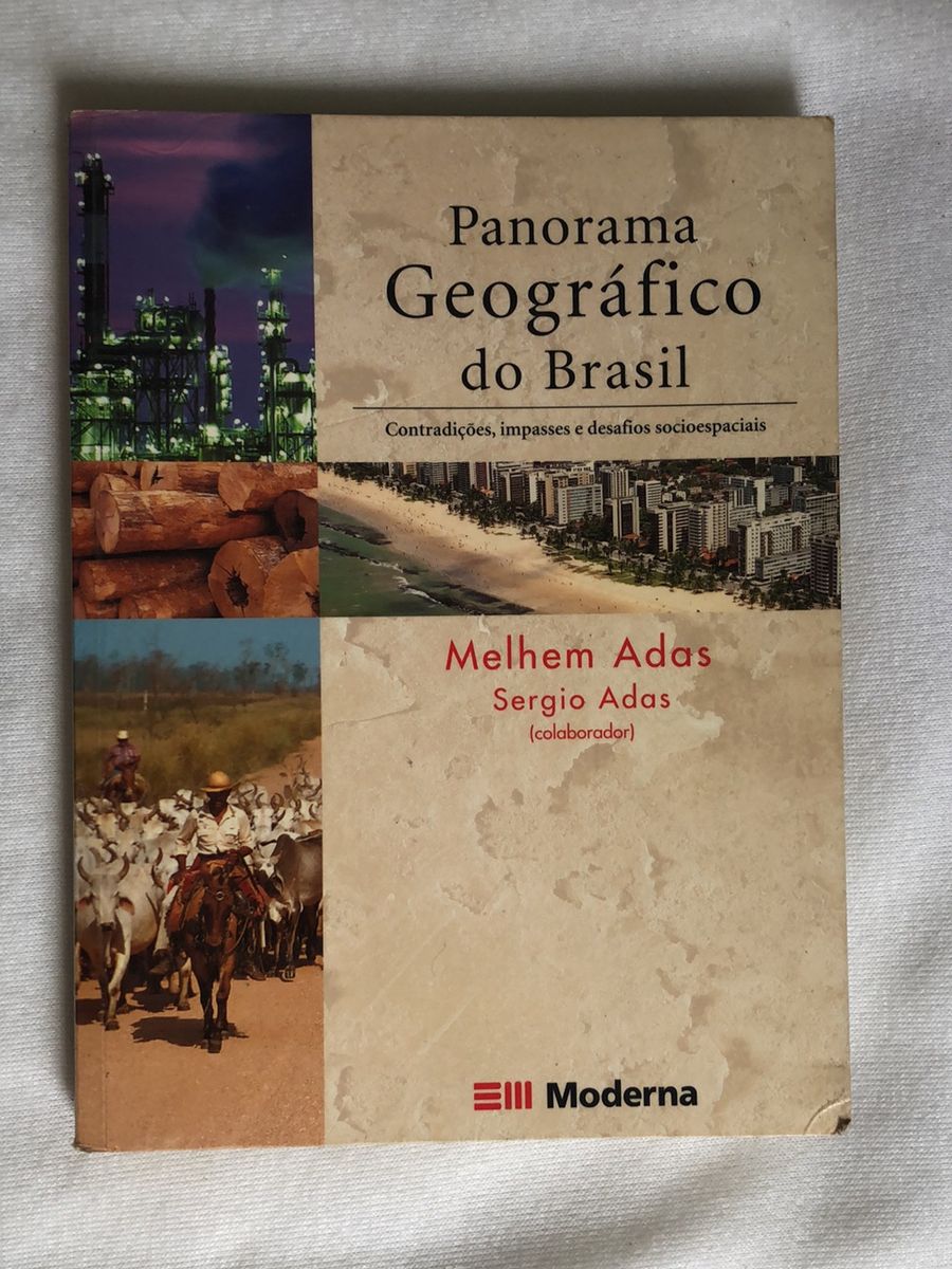 Livro Panorama Geogr Fico Do Brasil Livro Moderna Usado Enjoei