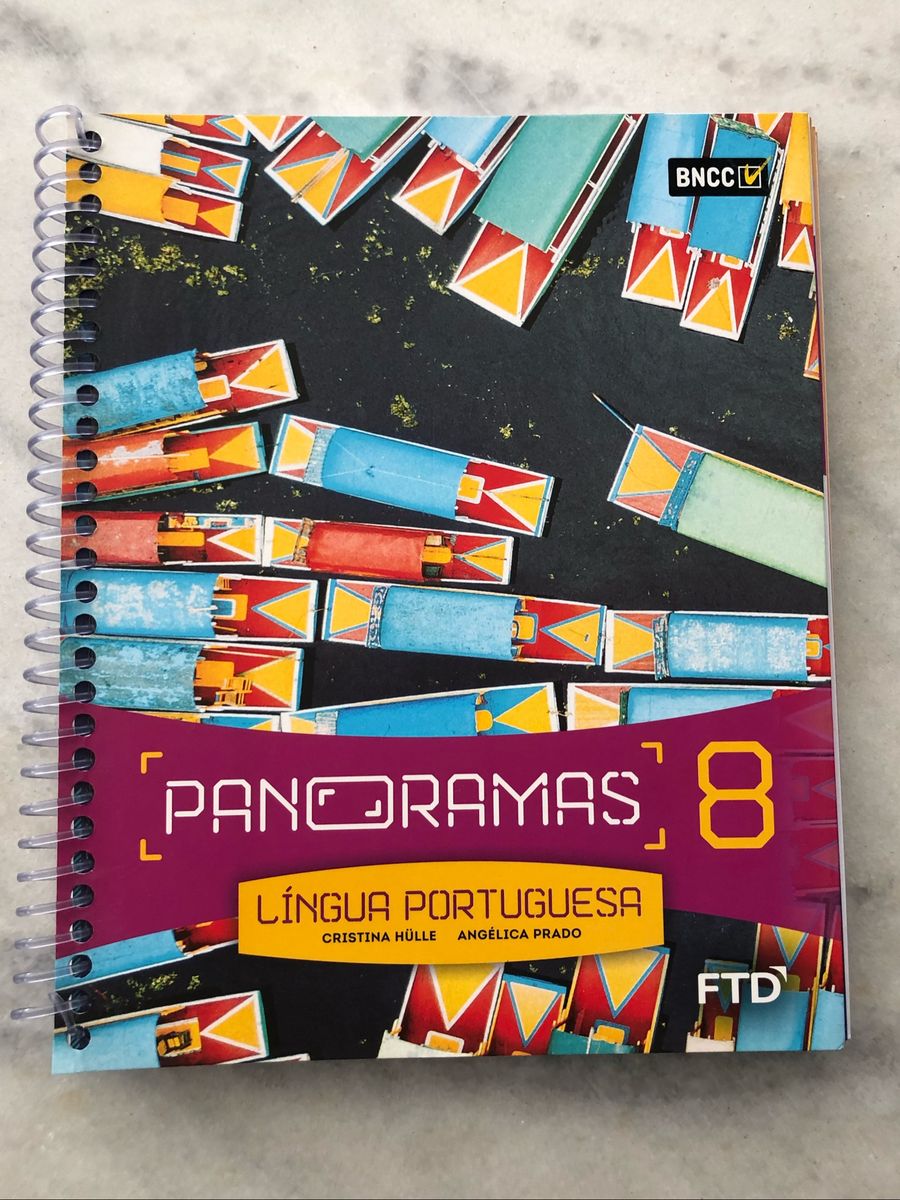 Livro Panoramas Língua Portuguesa 8 Ano Produto Feminino Editora Ftd