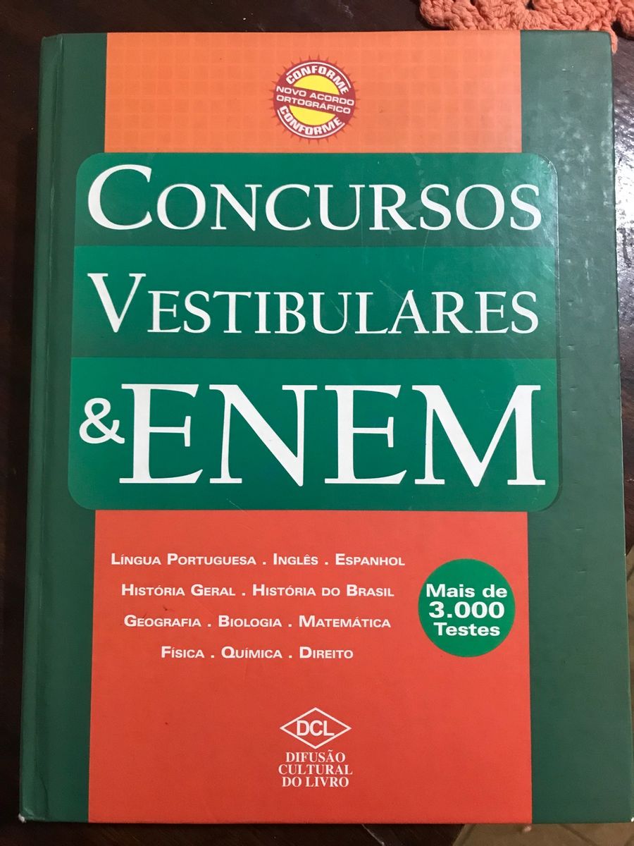 Livro Para Vestibular Livro Usado 85277309 Enjoei