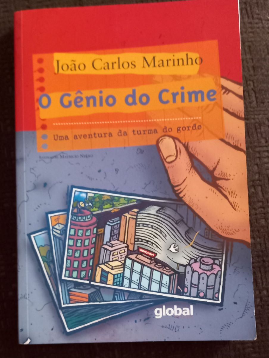 Livro Paradidático O Gênio do Crime Livro Global Usado 50811238 enjoei