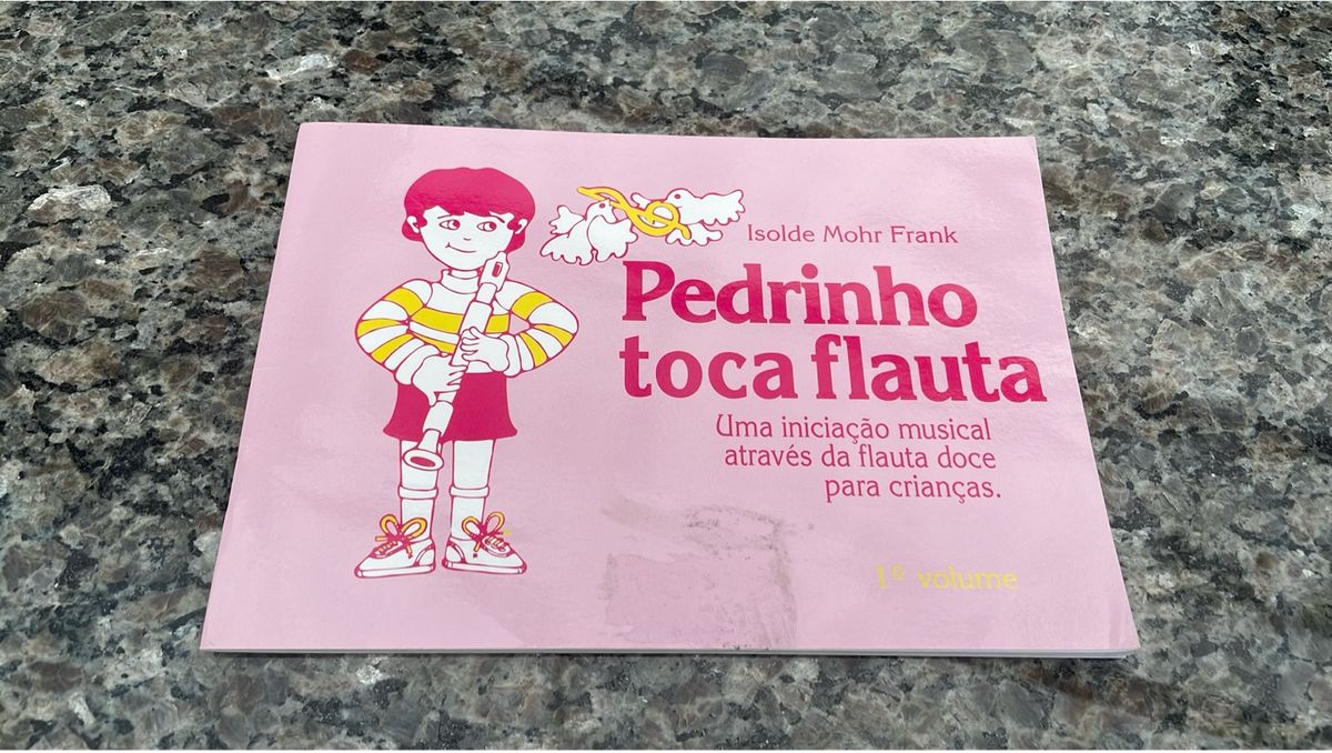 Livro Pedrinho Toca Flauta Livro Sinodal Usado Enjoei