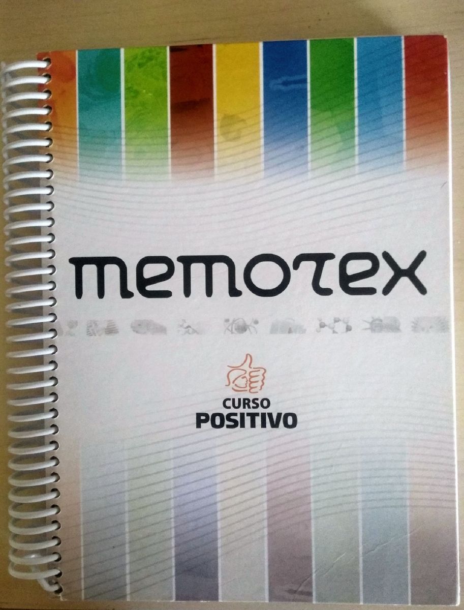 Livro Pré vestibular e Enem Memorex Livro Curso Positivo Usado