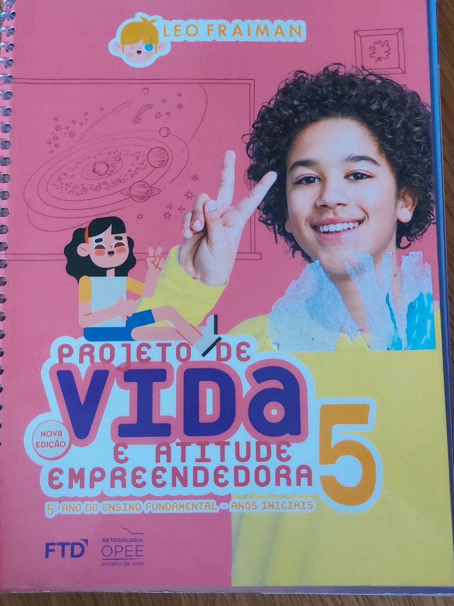 Livro Projeto De Vida Ano L O Fraiman Livro Ftd Usado Enjoei