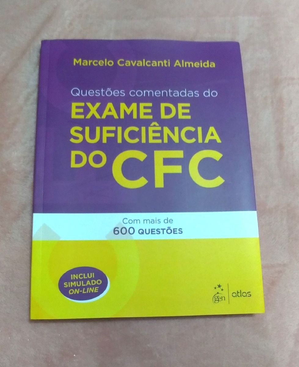 Livro Questões Comentadas do Exame de Suficiência do Cfc Livro Atlas