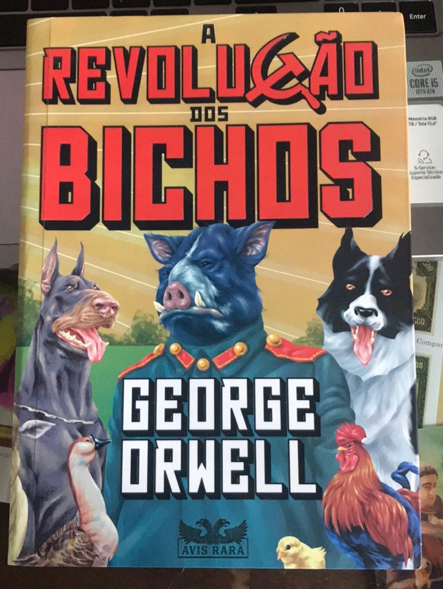 Livro Revolução Dos Bichos George Orwell Livro Livro Nunca Usado