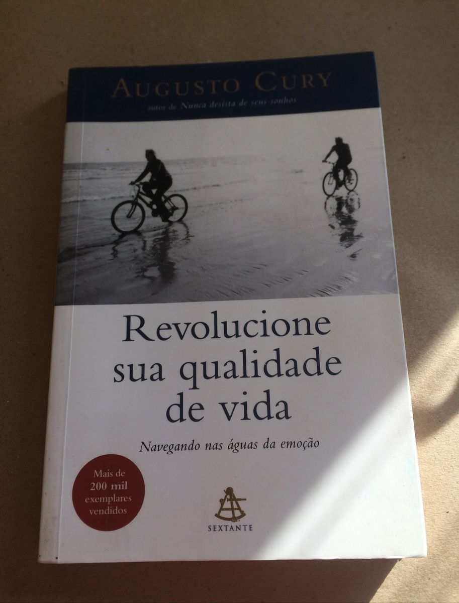 Livro Revolucione Sua Qualidade De Vida De Augusto Cury Livro