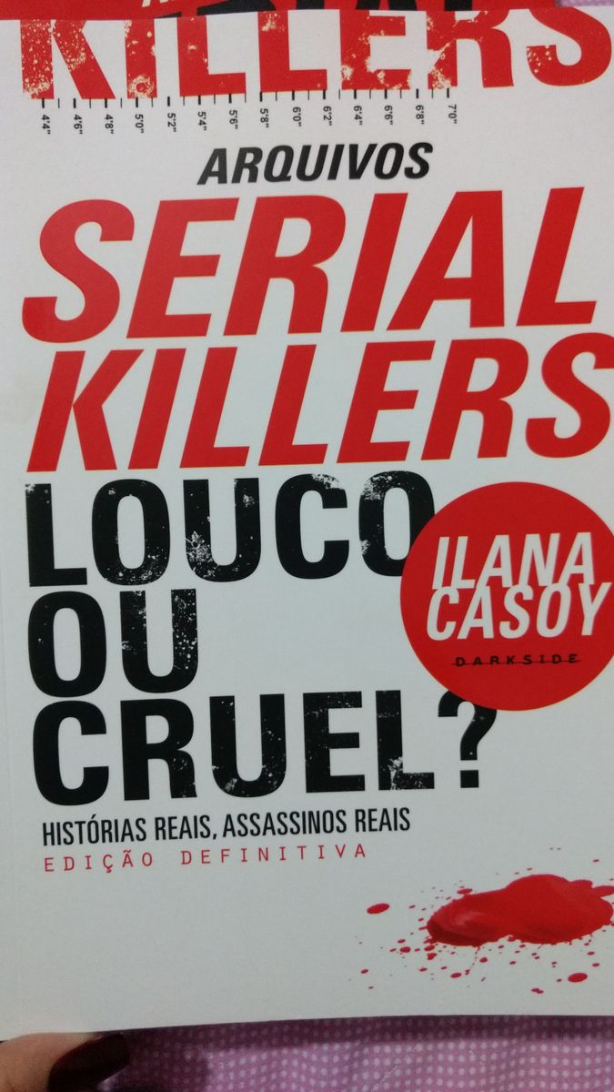 Livro Serial Killers Louco Ou Cruel Livro Darkside Nunca Usado