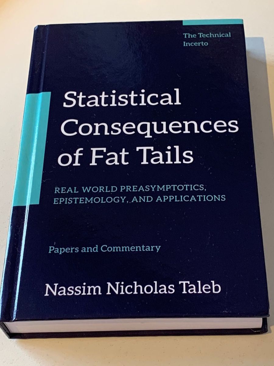 Livro Statistical Consequences Of Fat Tails Livro The Technical