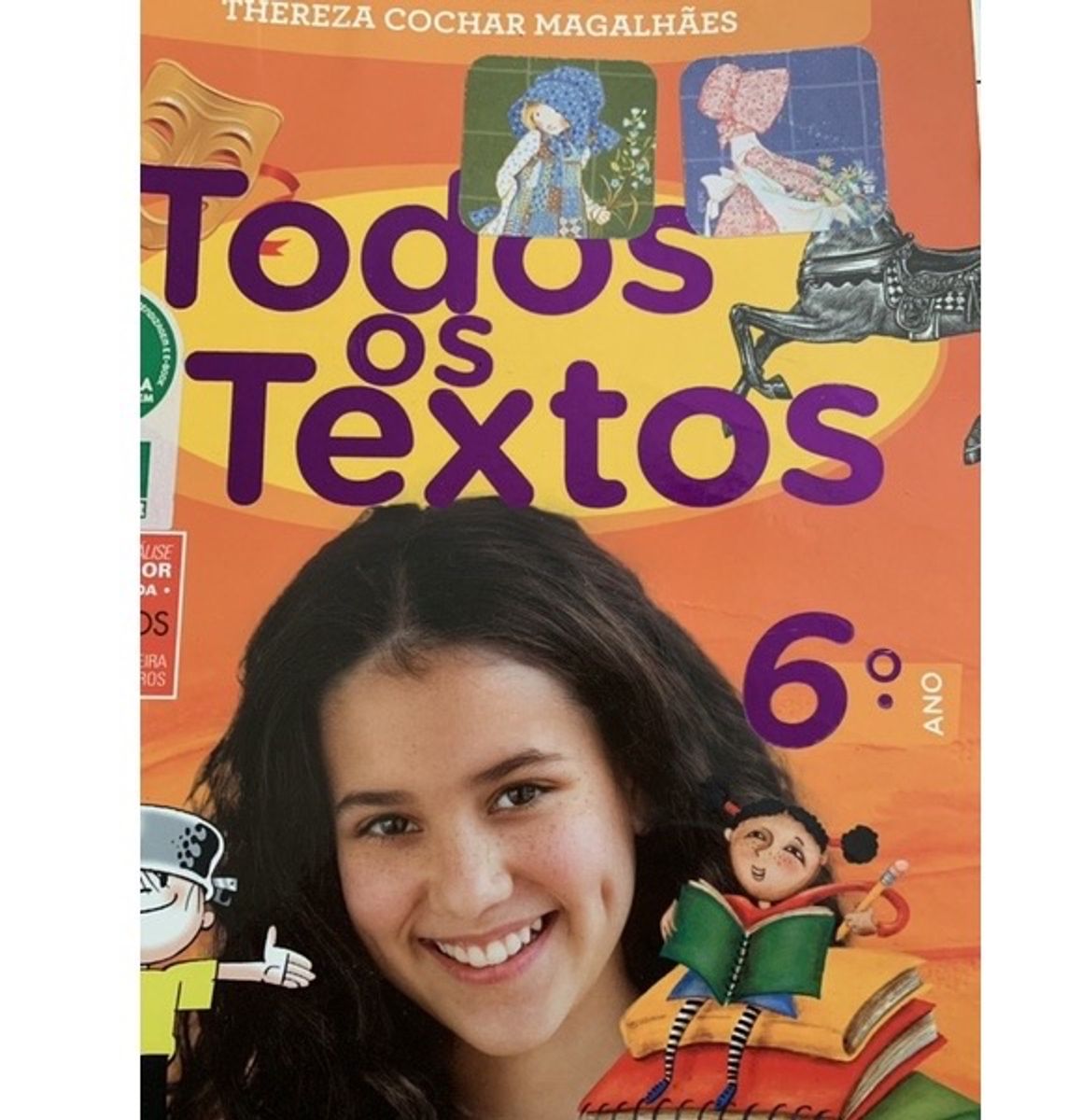 Livro Todos Os Textos Roberto Cereja Língua Portuguesa 6 7 8 9 Ano