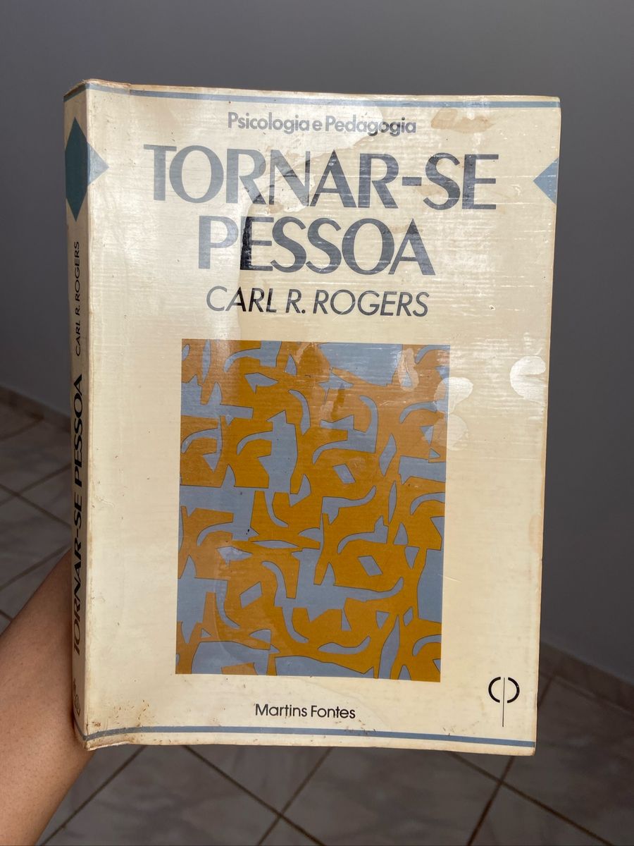 Livro Tornar Se Pessoa De Carl R Rogers Livro Martins Fontes Usado