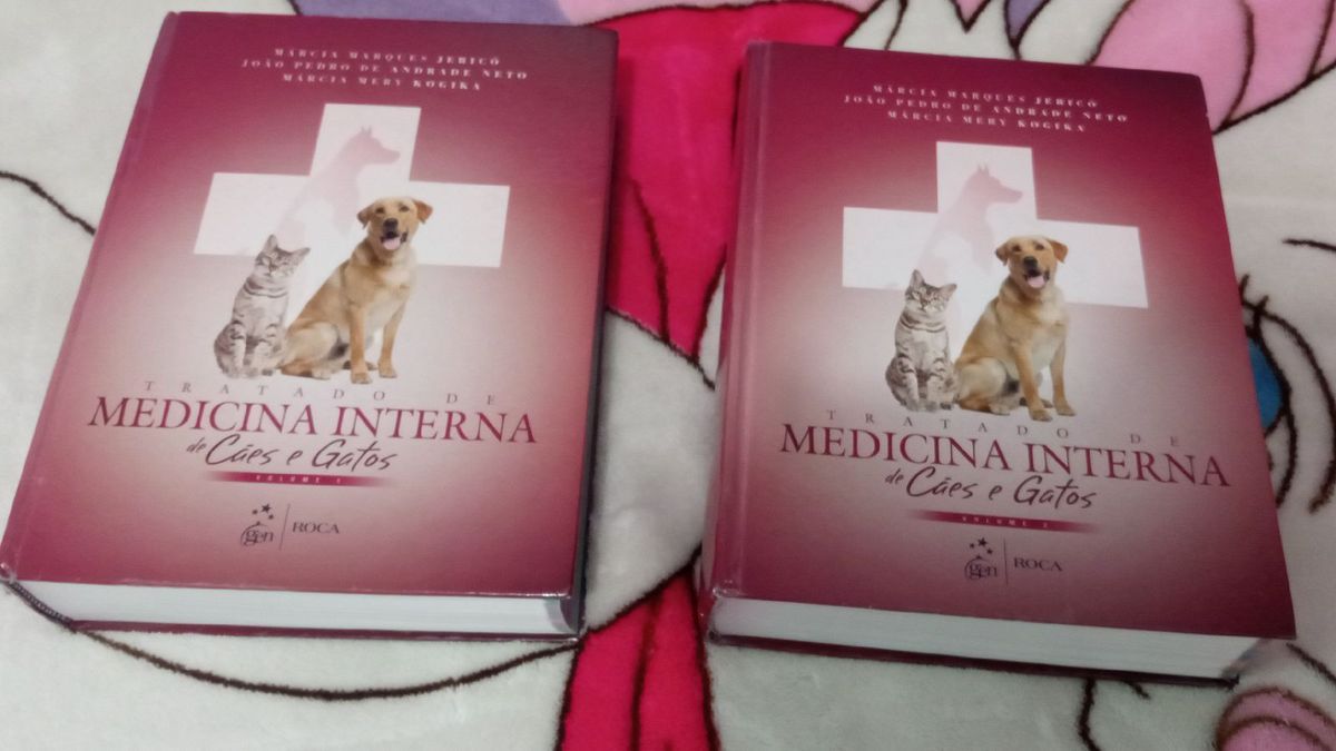 Livro Tratado de Medicina Interna de Cães e Gatos 2vol Livro Roca