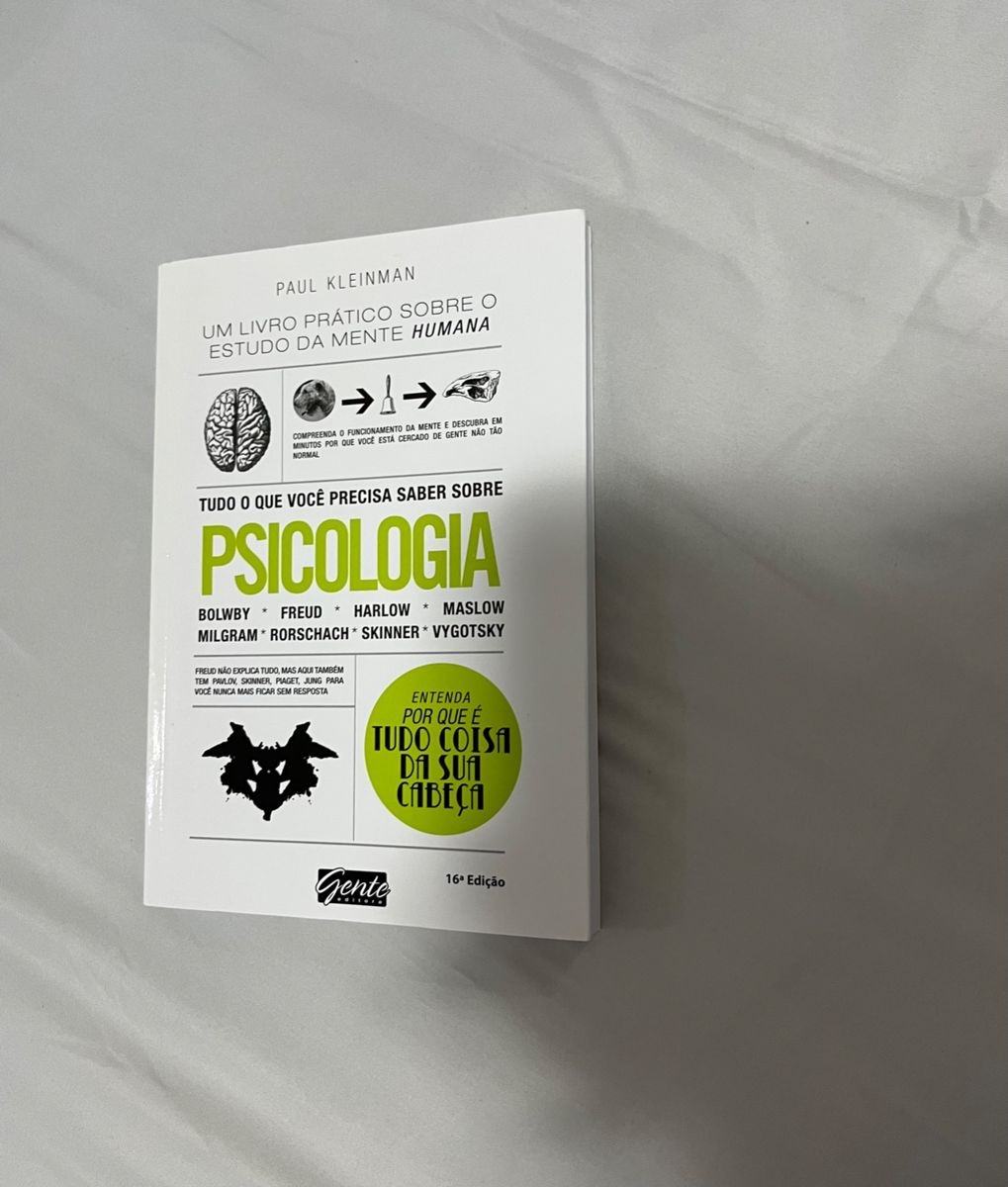 Livro Tudo O Que Você Precisa Saber sobre Psicologia Livro Editora