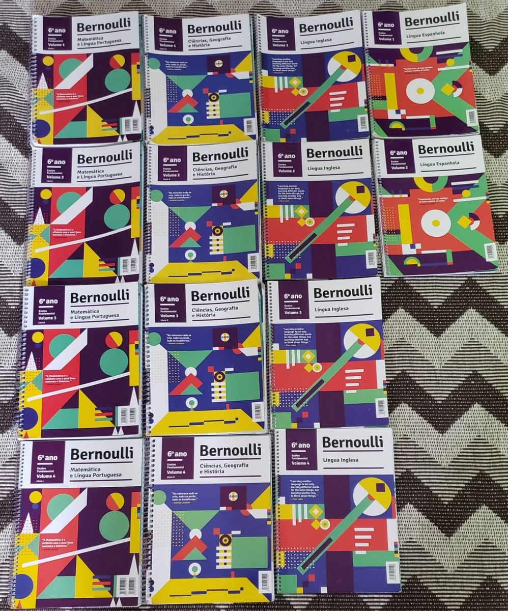 Livros Bernoulli 6º Ano Ensino Fundamental Livro Bernoulli Usado