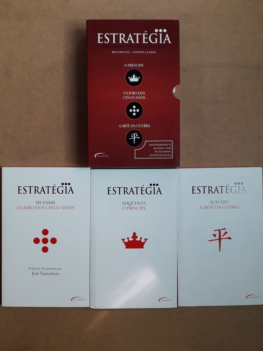 Livros Box O Essencial Da Estrat Gia Livro Novo Seculo Usado