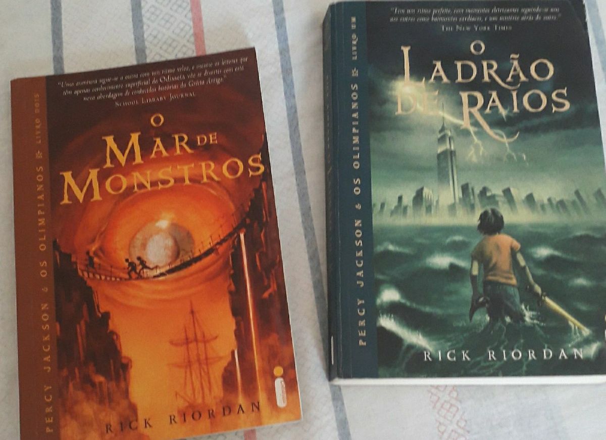 Livros Cole O Percy Jackson E Da S Rie Livro Intrinseca Usado