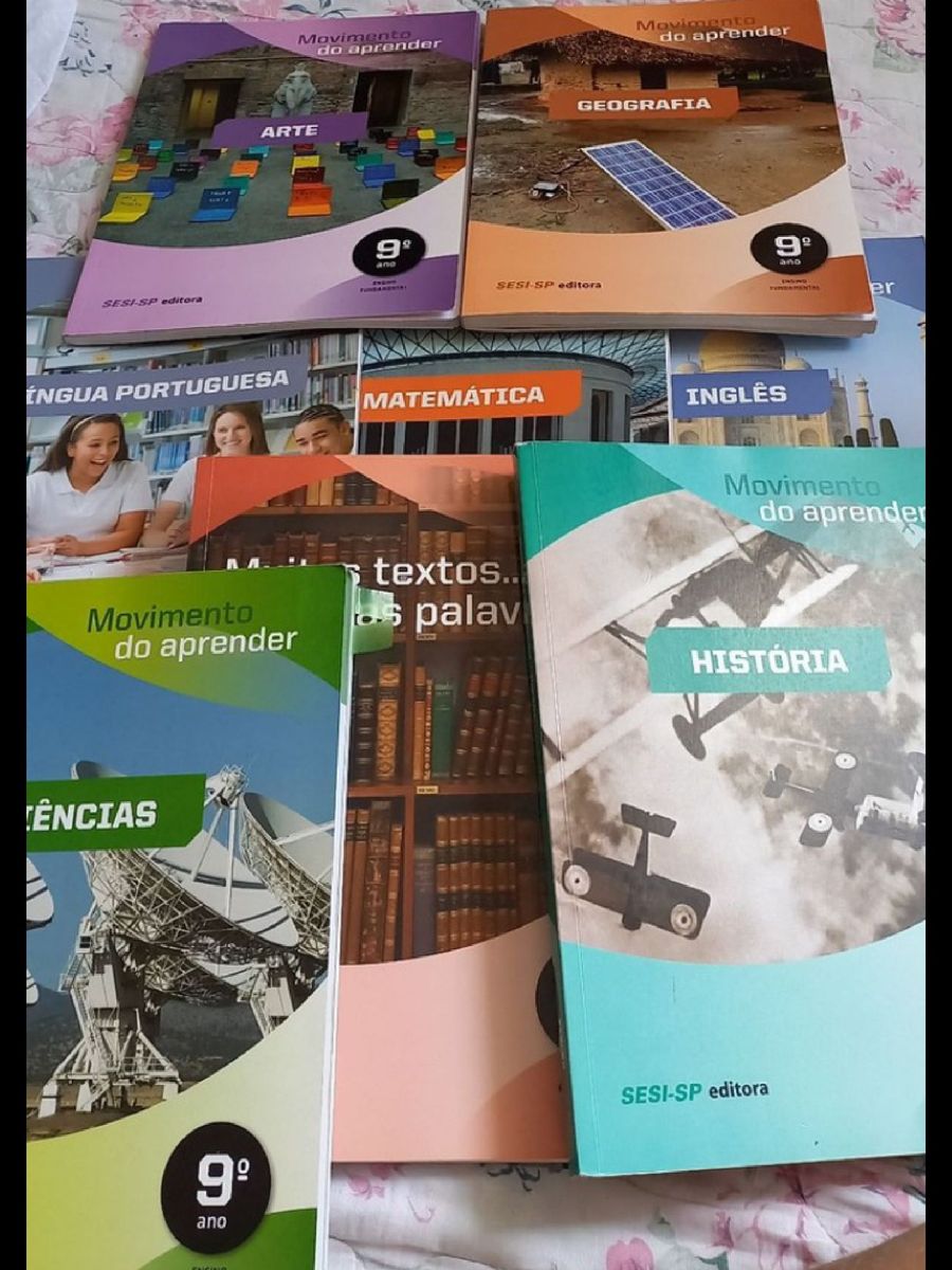 Livros Didáticos Sesi 9 Ano Livro Sesi Usado 67373105 enjoei