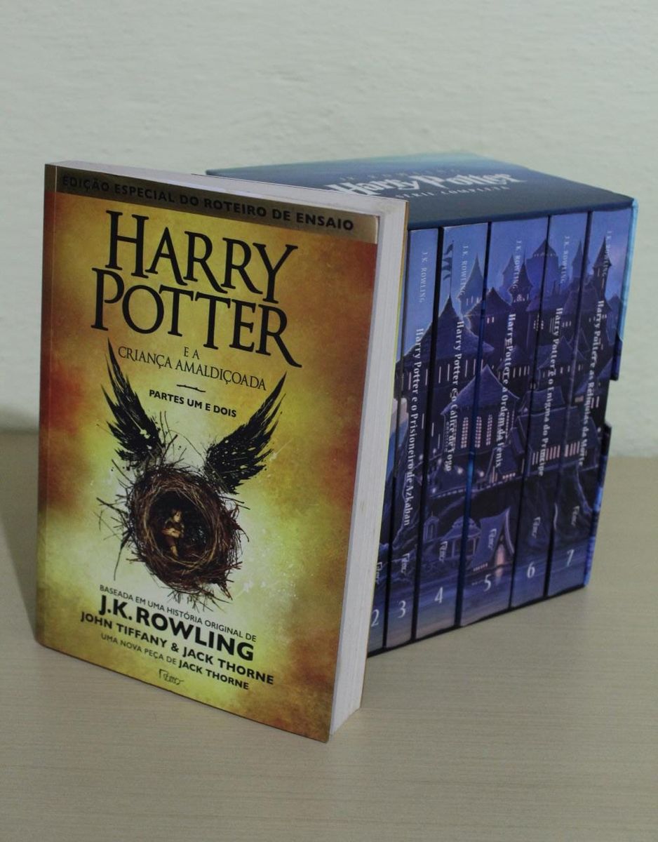 Livros Harry Potter Coleção Completa 8 Livros Livro Usado