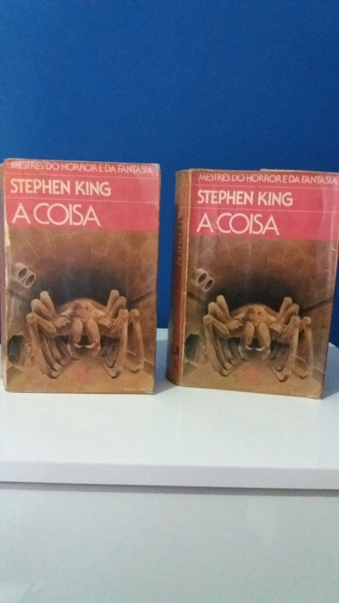 Livros It a Coisa Stephen King Edição Rara Mestres do Horror Livro