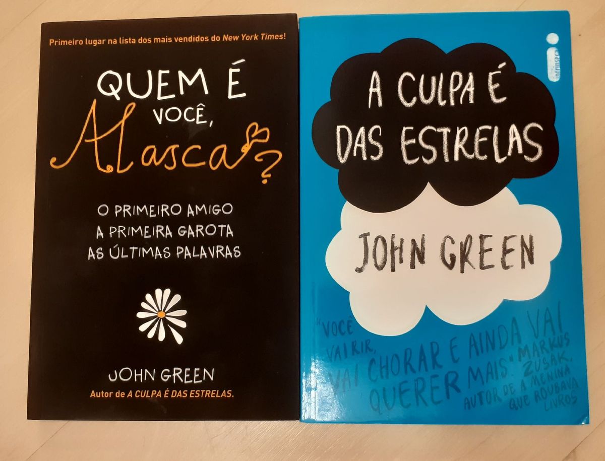 Livros Quem Voc Alasca E A Culpa Das Estrelas De John Green