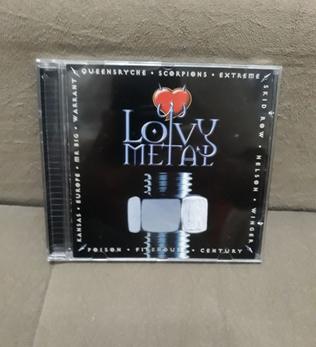 Lovy Metal Cd Sucessos Internacionais De Grandes Grupos De Rock