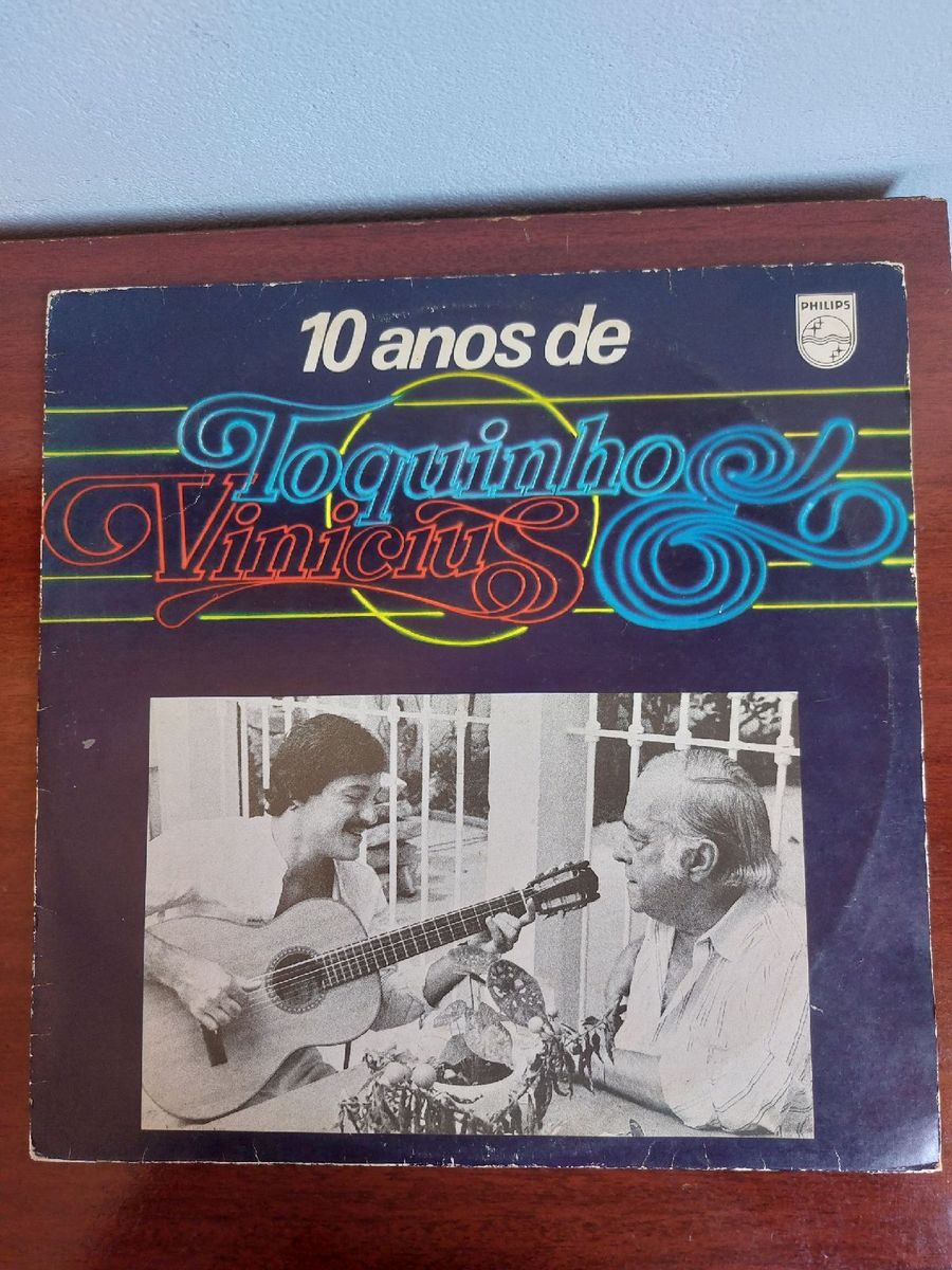 Lp 10 Anos de Toquinho e Vinicius Nacional Item de Música Usado