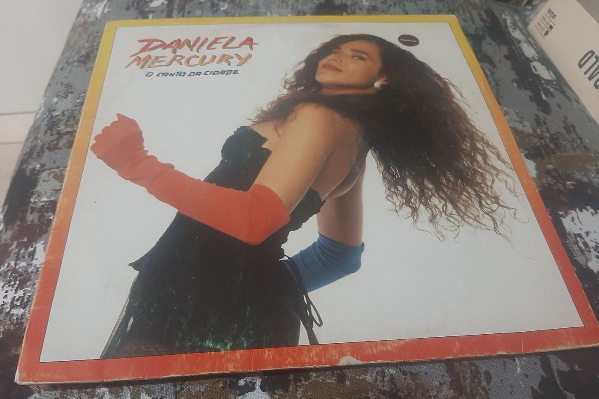 Lp Daniela Mercury O Canto Da Cidade Item De M Sica Usado