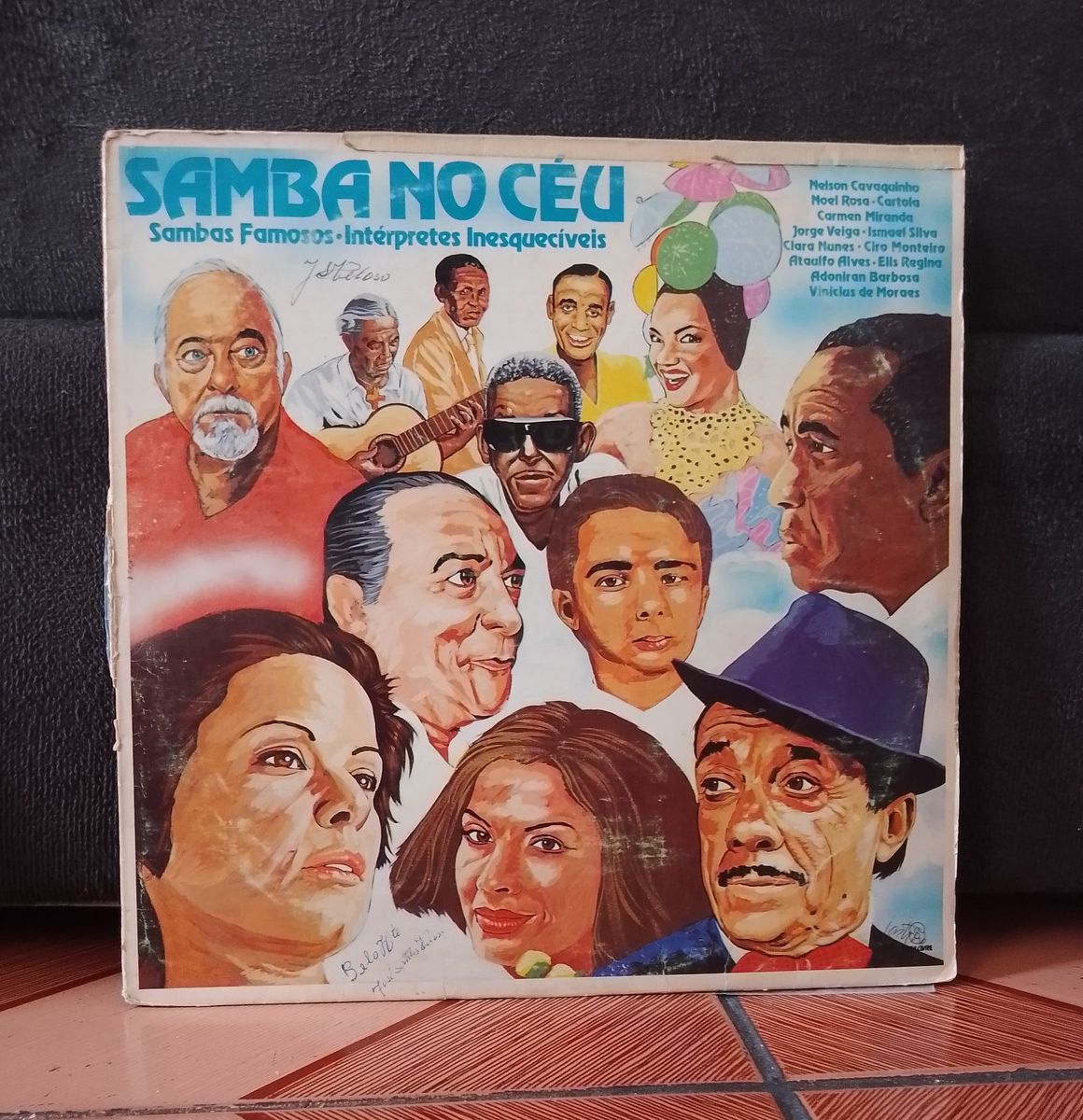 Lp Disco De Vinil Samba No C U Sambas Famosos Item De M Sica Lp