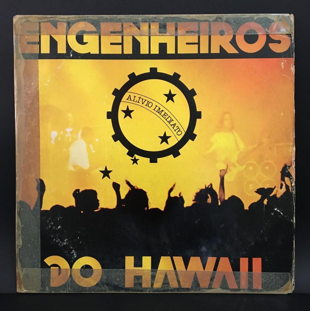 Lp Disco Vinil Engenheiros do Hawaii Alívio Imediato Item de Música