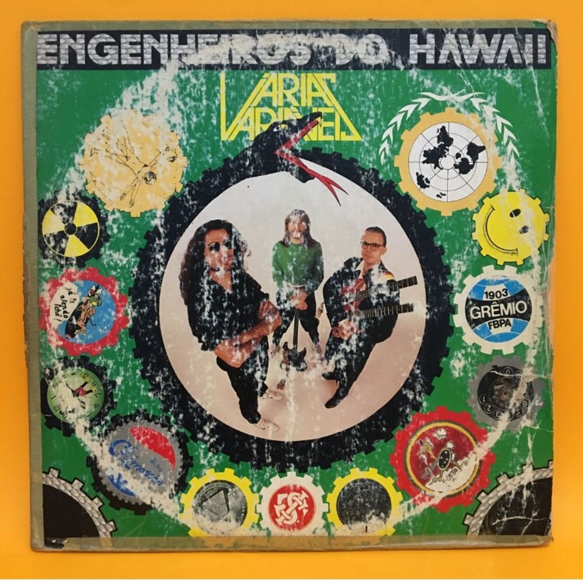 Lp Disco Vinil Engenheiros Do Hawaii V Rias Vari Veis Item De M Sica