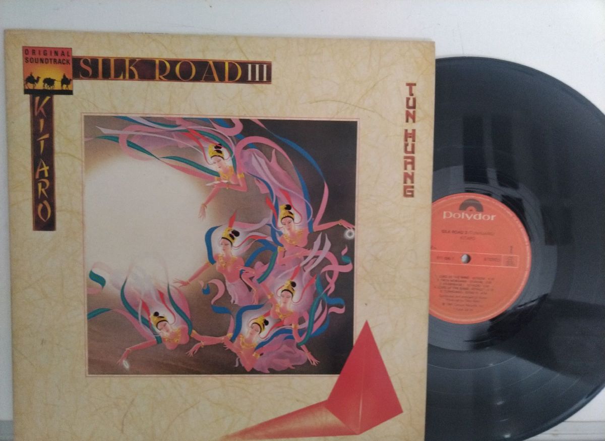 Lp Disco Vinil Kitaro Silk Road Iii Tunhuang Item De M Sica Usado