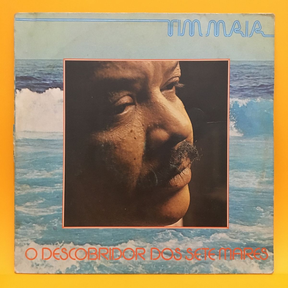 Lp Disco Vinil Tim Maia O Descobridor Dos Sete Mares Item de Música