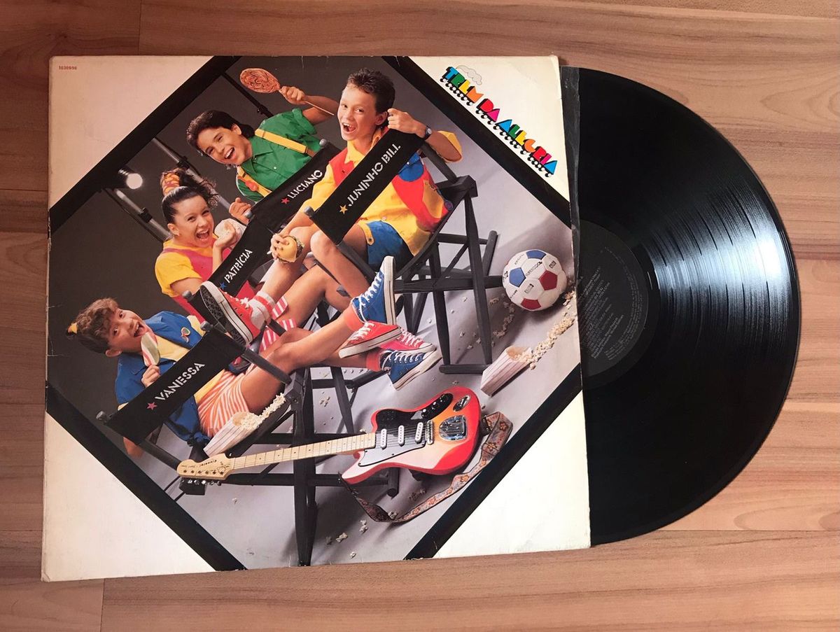 Lp Disco Vinil Trem da Alegria Álbum de 1987 Produto Vintage e