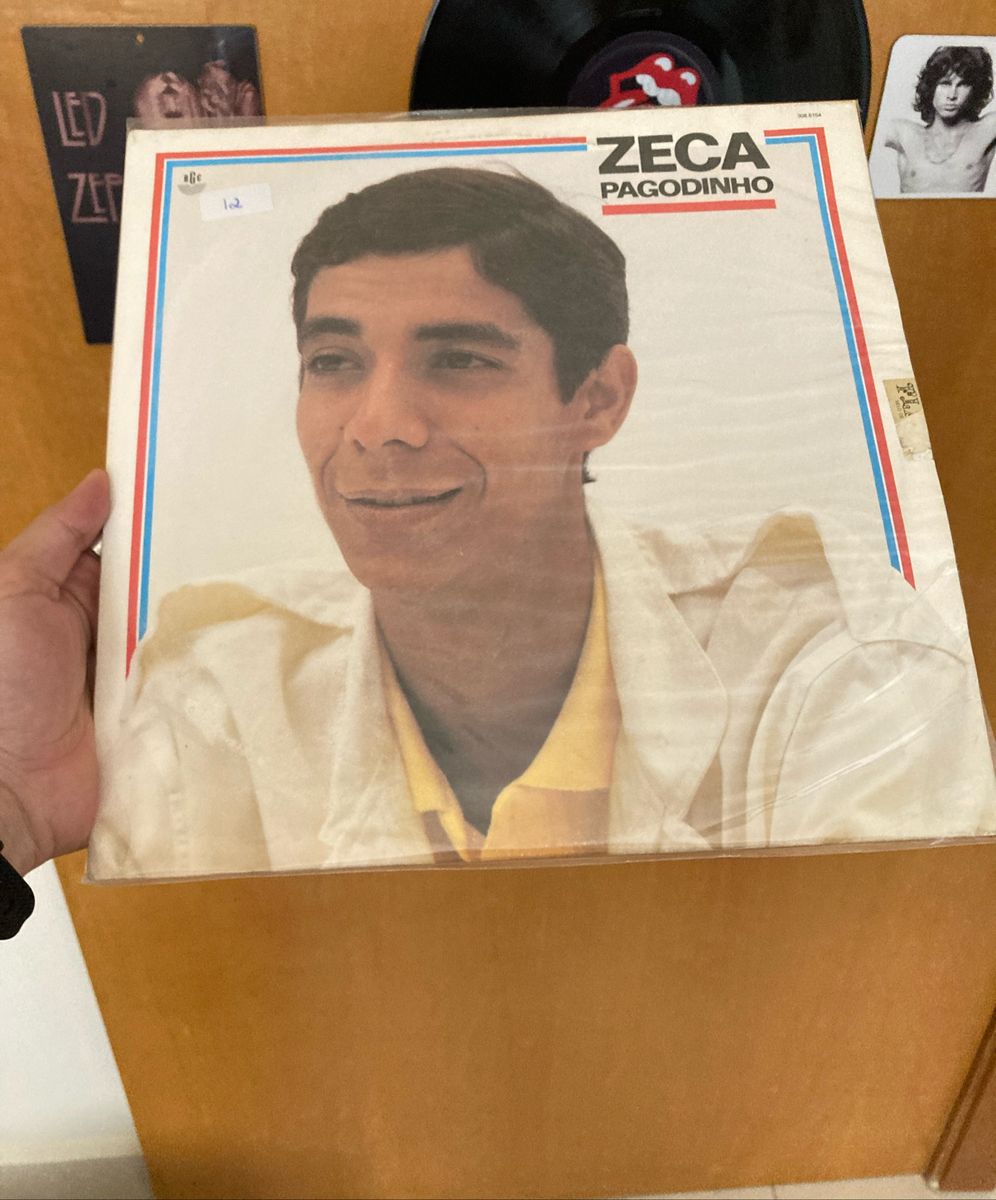 Lp Disco Vinil Zeca Pagodinho O Melhor Item De M Sica Zeca Pagodinho