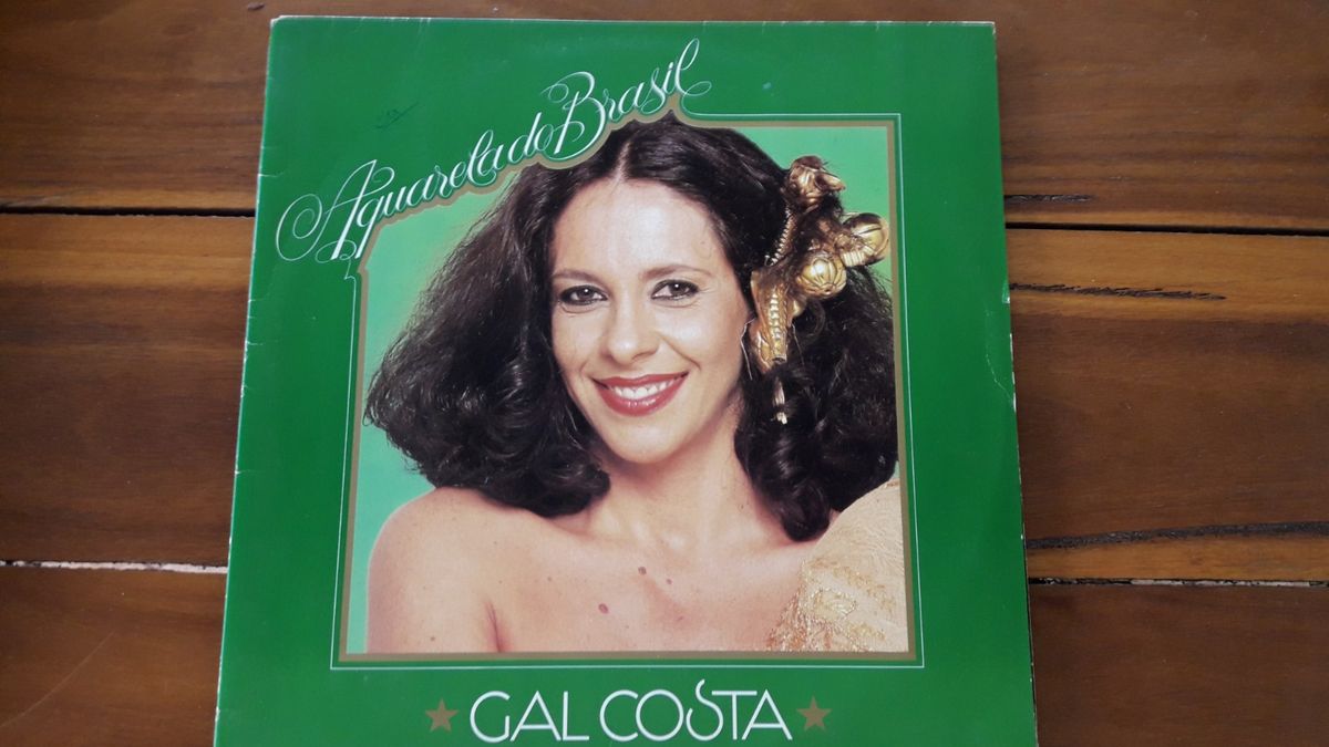 Lp Gal Costa Aquarela Do Brasil Item De M Sica Usado Enjoei