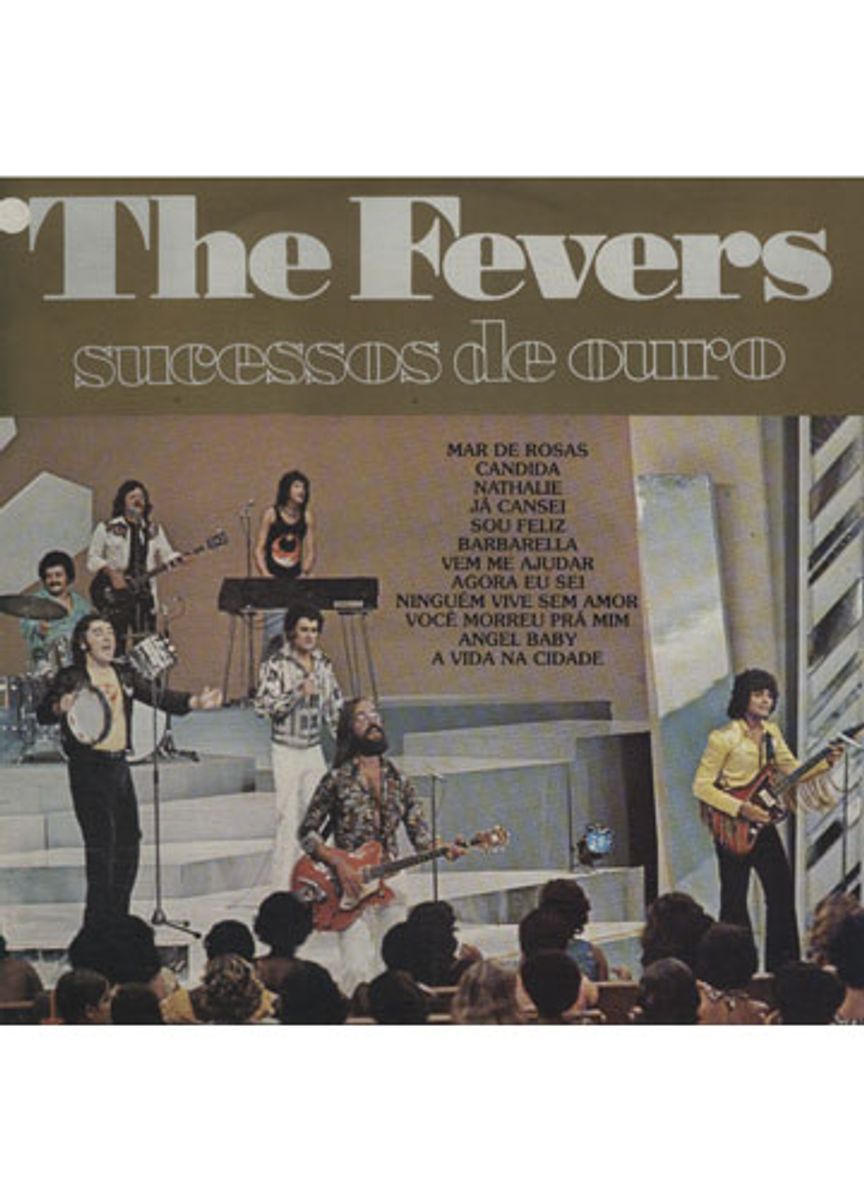 Lp Pop E Rock Nacional The Fevers Sucessos De Ouro Produto Vintage