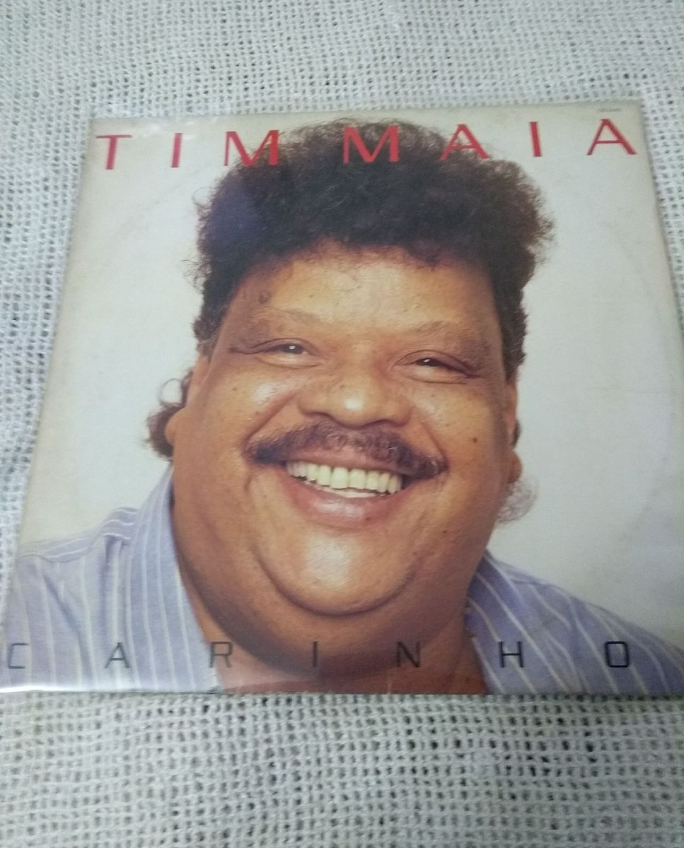 Lp Tim Maia Disco de Vinil Tim Maia Carinhos Item de Música Quintal