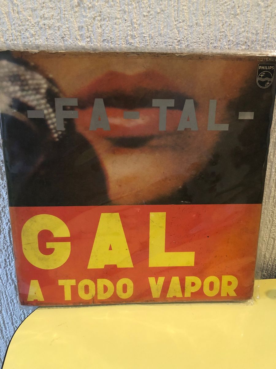 Lp Vinil Gal Fatal a Todo Vapor 1971 Disco Antológico Disco 1