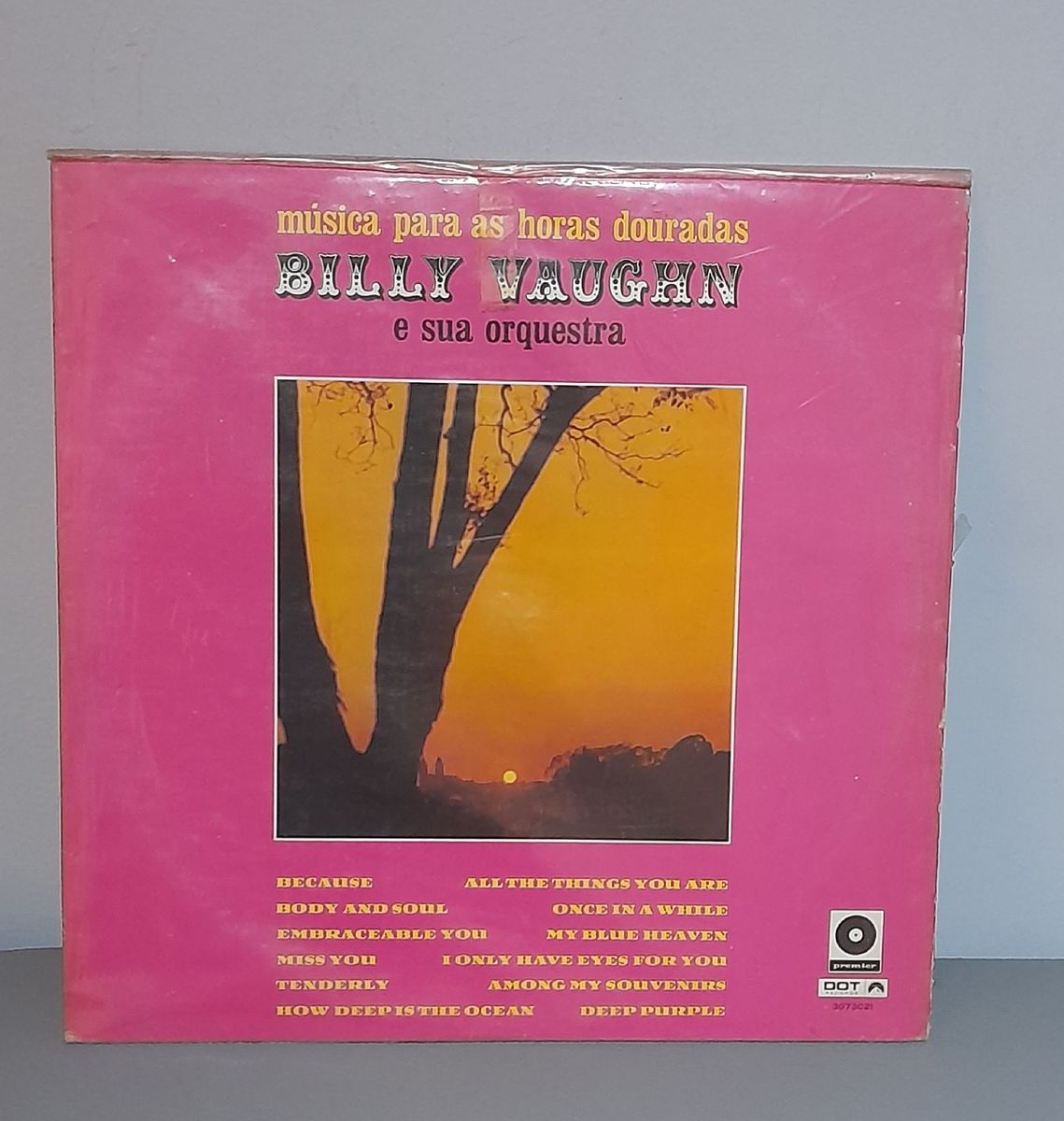 Lp Vinil Musica Para As Horas Douradas Billy Vaughn T Item De