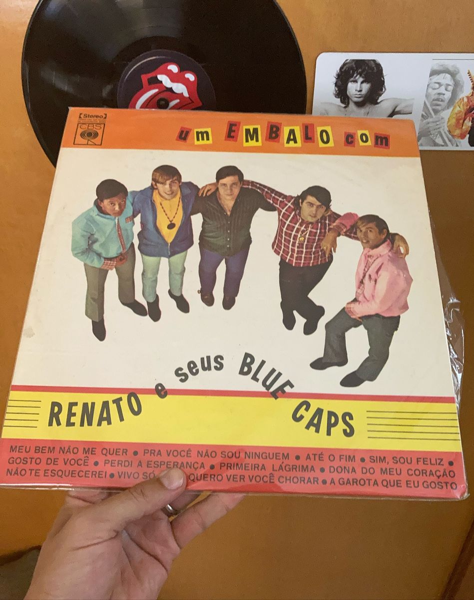 Lp Vinil Renato e Seus Blue Caps Item de Música Renato E Seus Blue