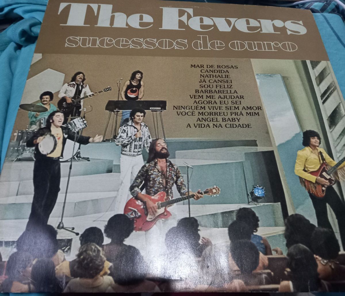 Lp Vinil The Fevers Sucessos De Ouro Item De M Sica Vinil Usado